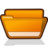 folder orange open Icon